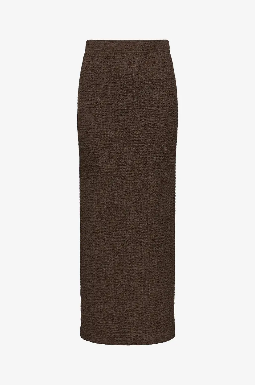 JDY Maxi skjørt JdyTurbo Long Tube Skirt Jrs - Natur