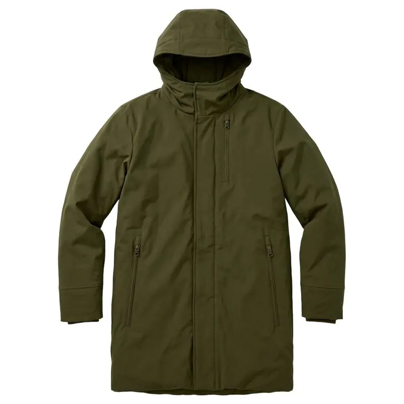KnowledgeCotton Apparel KnowledgeCotton Apparel Climate Shell Jacket - GRS/Vegan Forrest Night