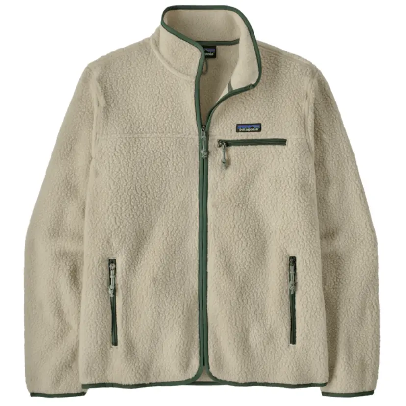 Patagonia Patagonia M's Retro Pile Jkt Pelican W/Canopy Green