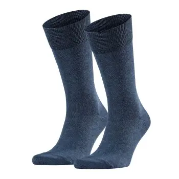Falke Falke Strømper 2P Happy Socks Mørkblå Str 47/50 Herre