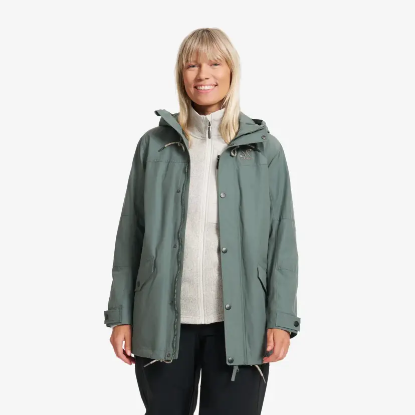 RevolutionRace Shalloon Jacket Dame Balsam Green