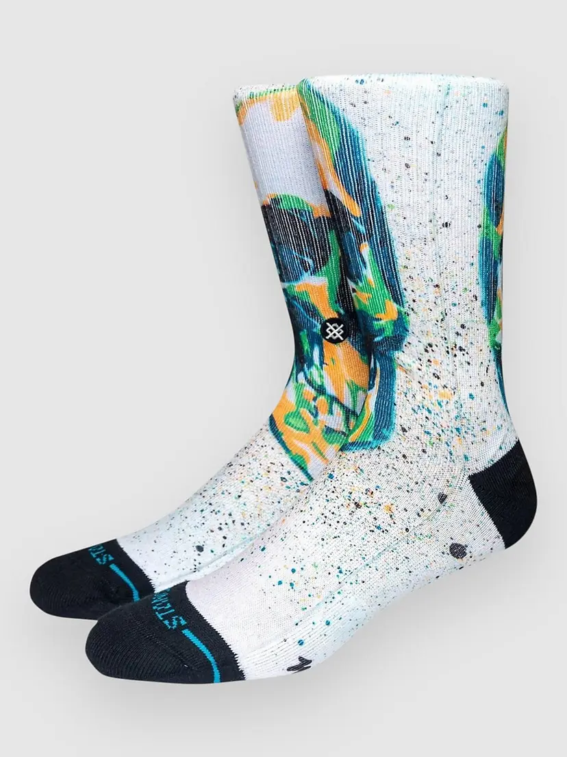 Stance Stance Skull Socks hvit