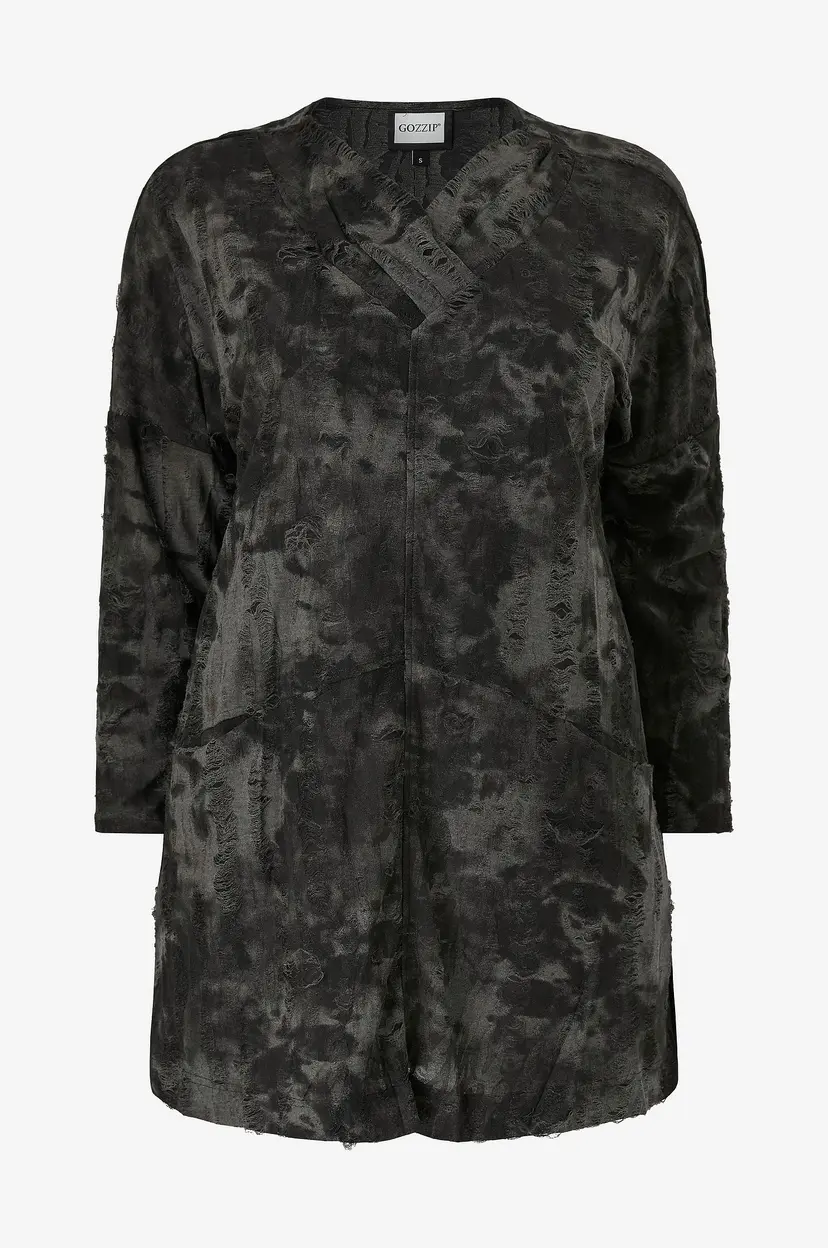 Gozzip Tunika gGiulia Oversized Tunic - Svart