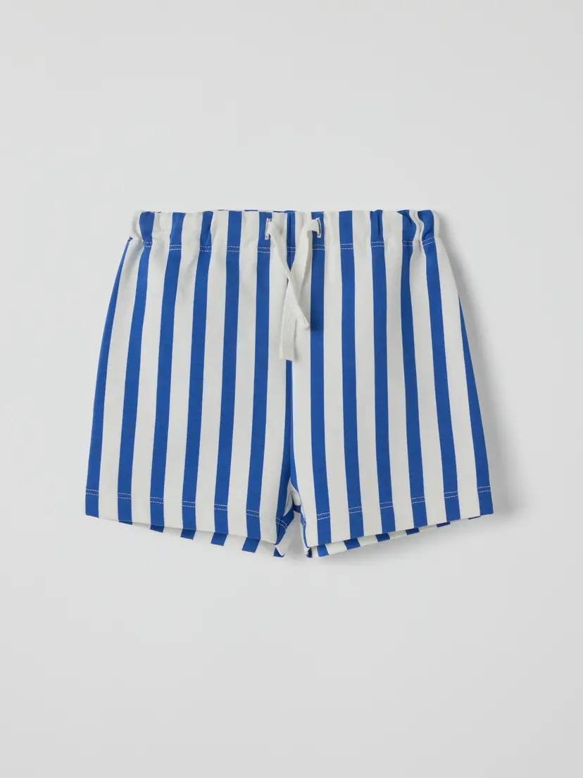 Polarn O. Pyret Sweatshirtshorts stripete