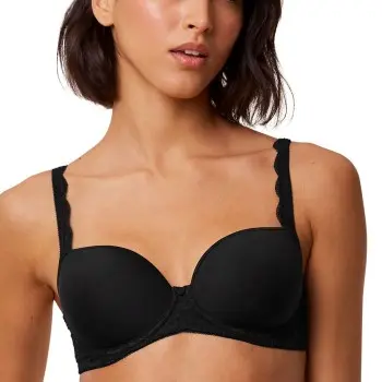 Triumph Triumph BH Amourette Wired Padded Bra Svart B 70 Dame