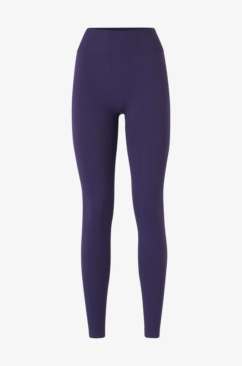 Rohnisch Treningstights Seamless Soft Rib Tights - Blå