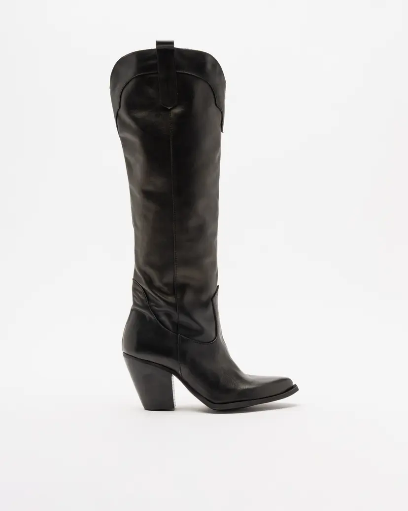 PROF PROF SEXY Black Knee high boots