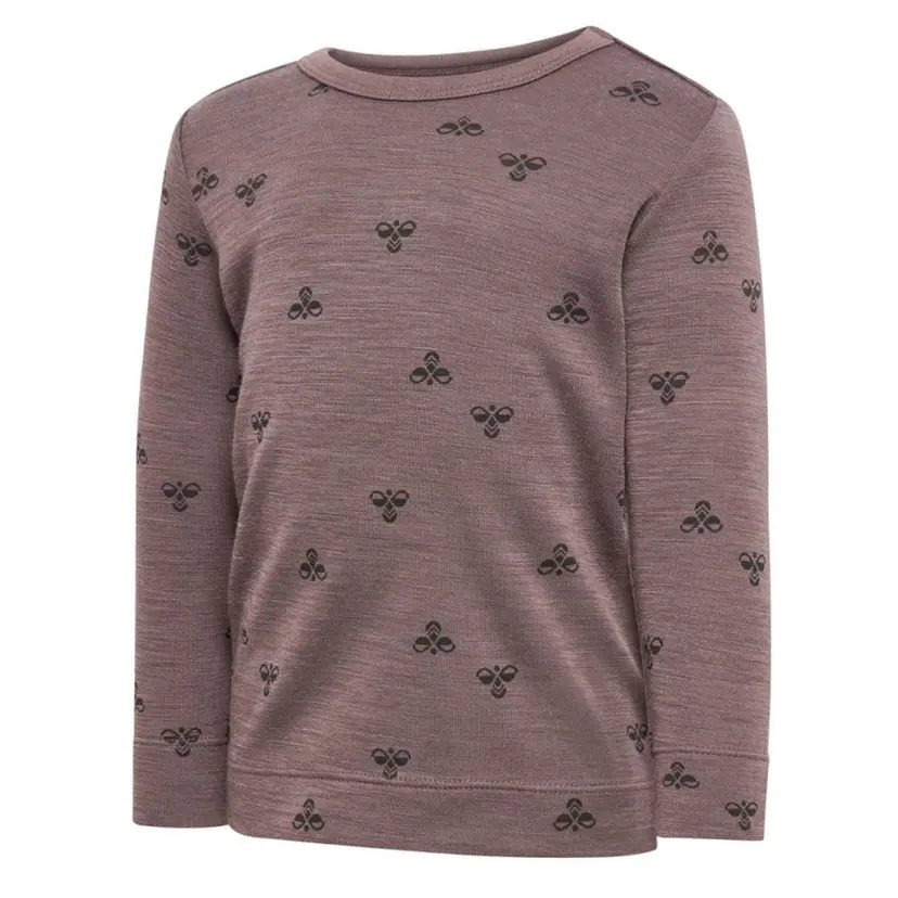 Hummel Barn Hummel - Ulltrøye Ull og Bambus Twilight Mauve