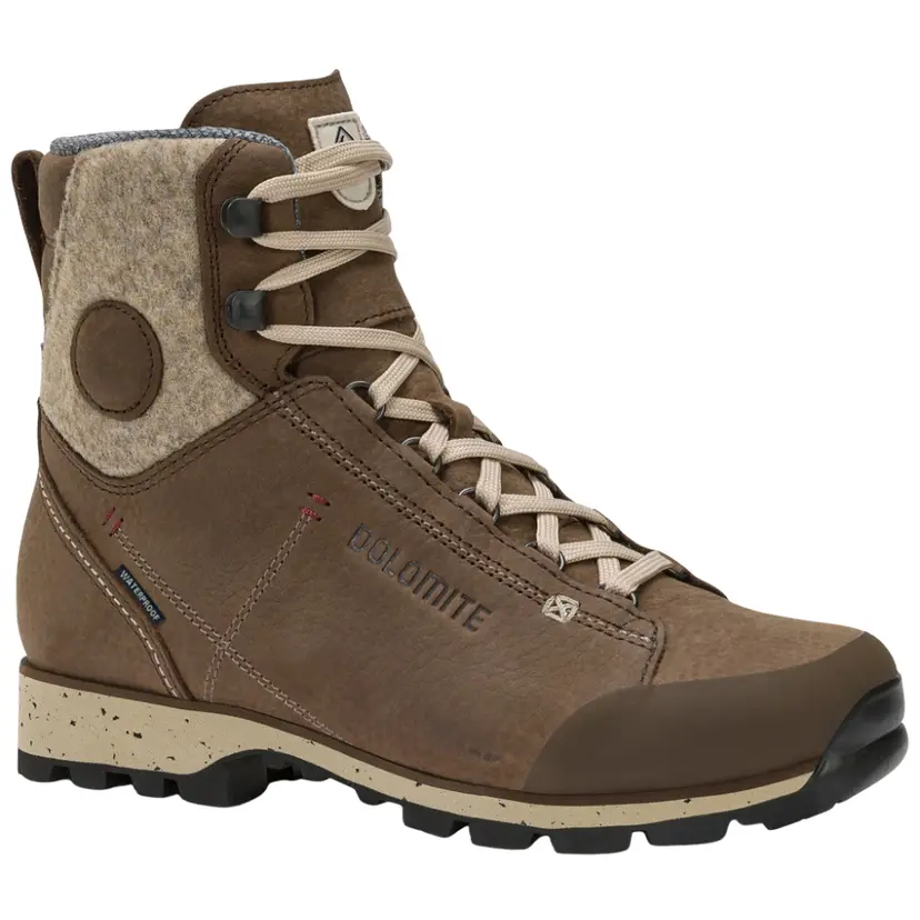Dolomite Dolomite W's 54 Warm Evo WP Arctic Grip Pinecone Brown