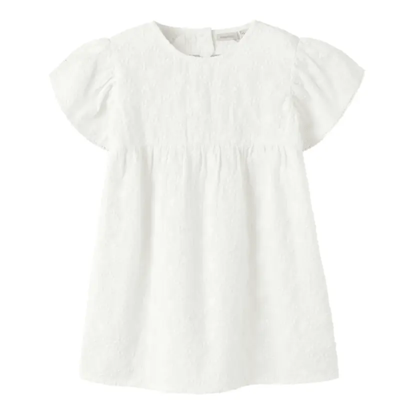 NAME IT Name It - Kjole Frederikke Cloud Dancer
