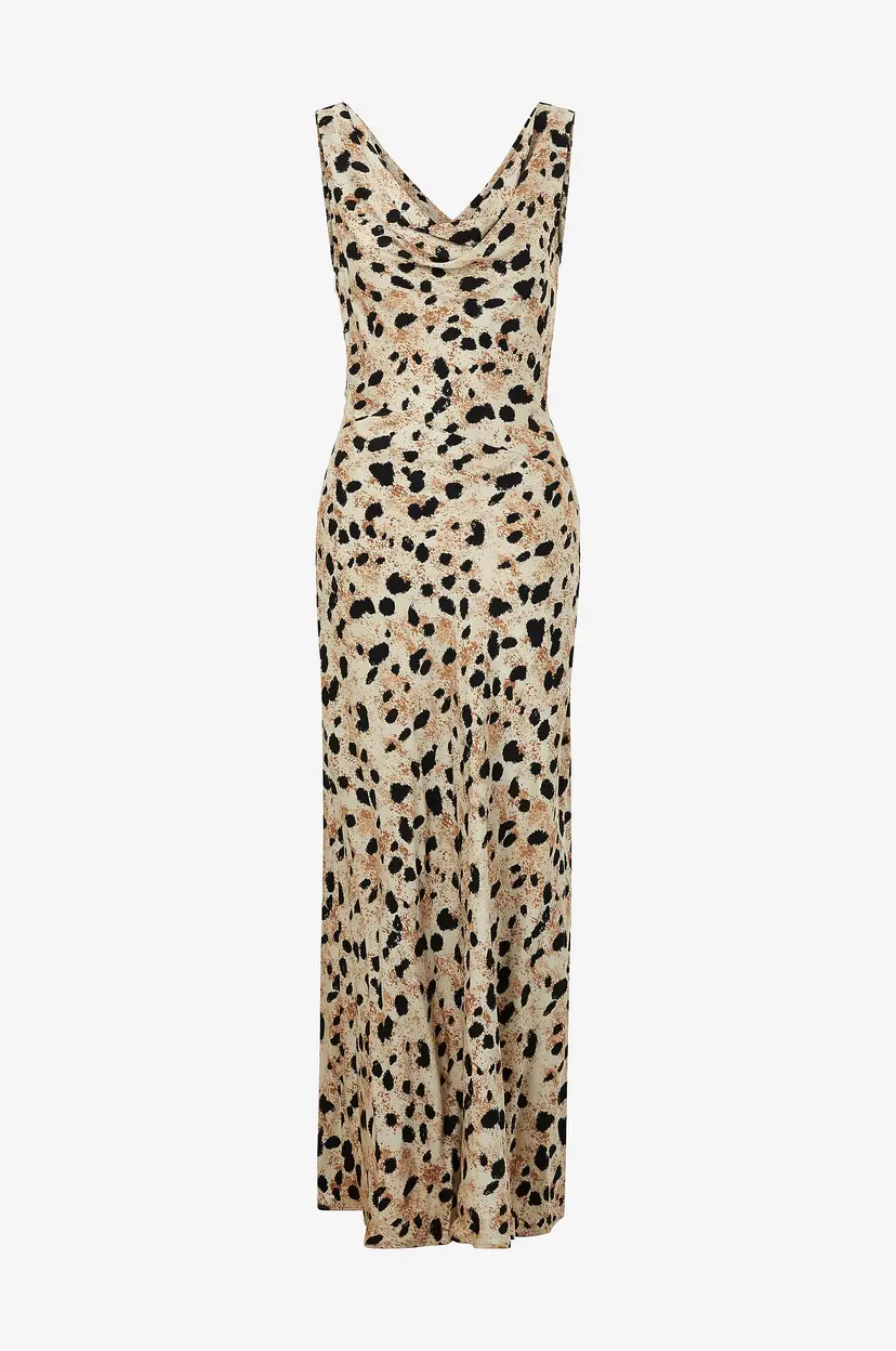 Twist & Tango Maxikjole Disa Satin Dress - Flerfarget