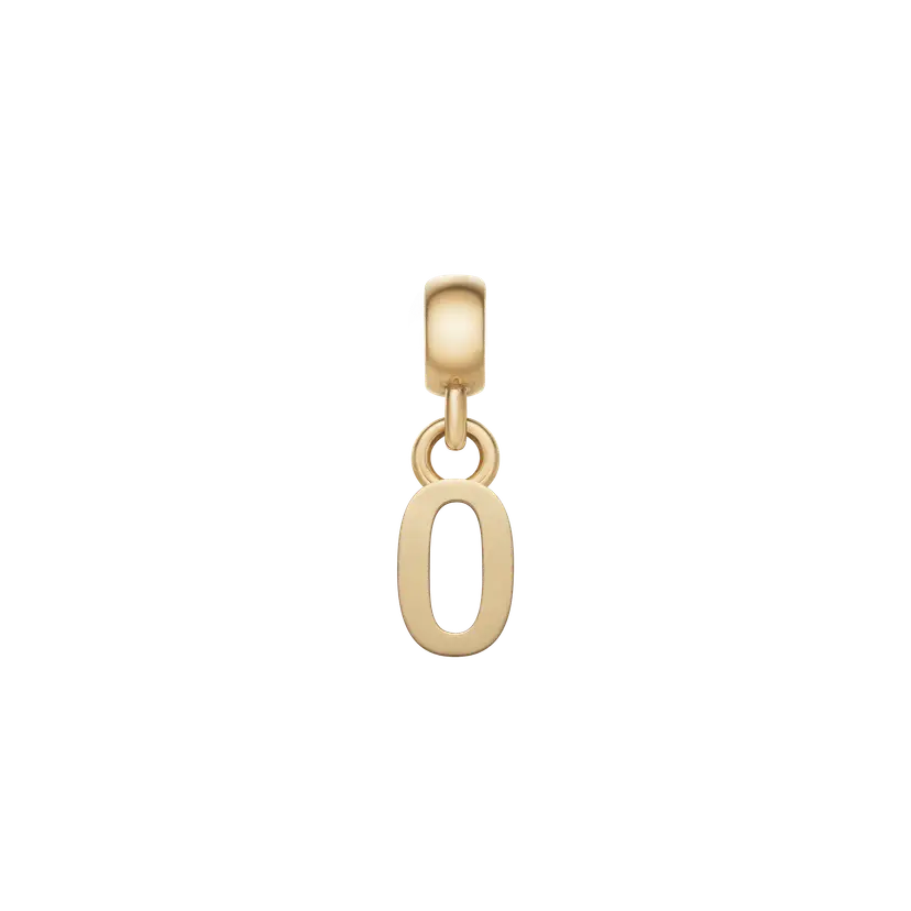 Daniel Wellington Gold Charm Letter | DW