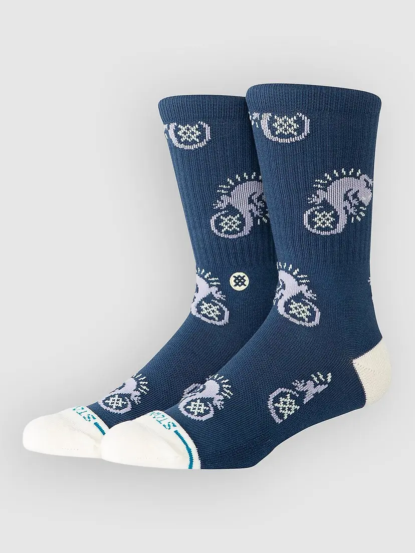 Stance Stance Gecko Crew Socks mønster