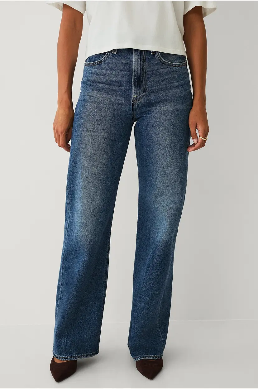Levi's Jeans Ribcage Wide Leg H223 - Blå
