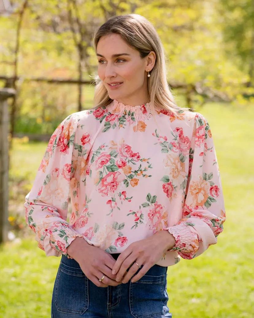Floyd Bluse Juliet Rosada - Rosa - Str L