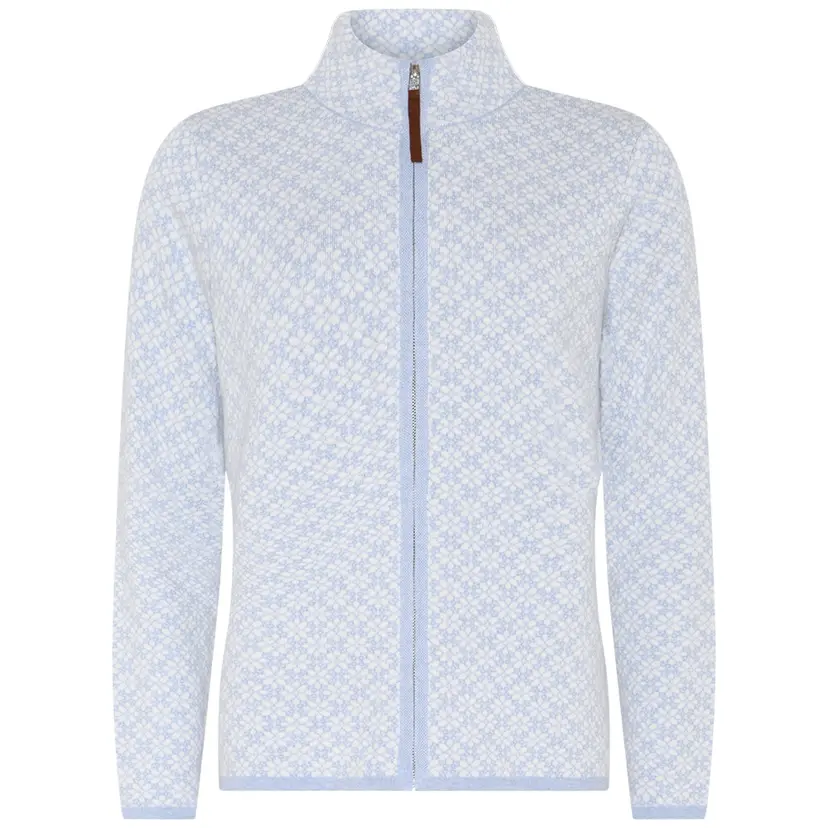 Skovhuus Skovhuus Kvinne Strikket Cardigan Light Blue melange XXL