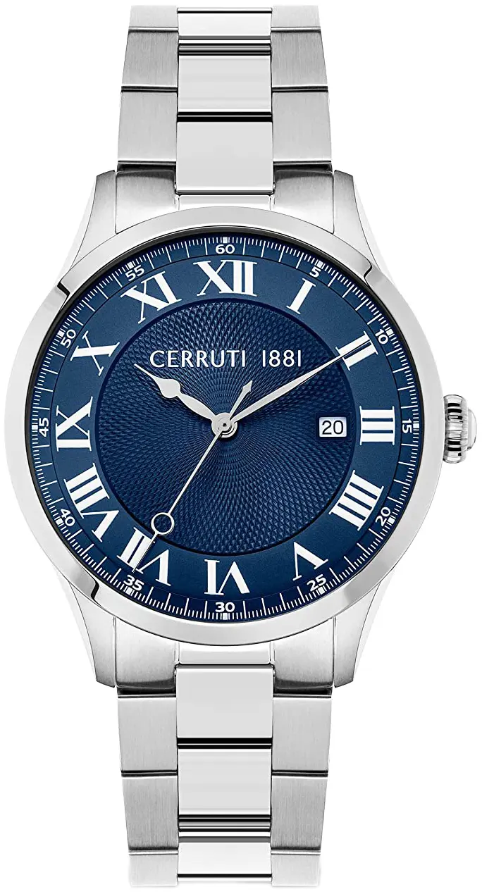 Cerruti Cerruti 1881 Herreklokke CIWGH2114101 Blå/Stål Ø40 mm