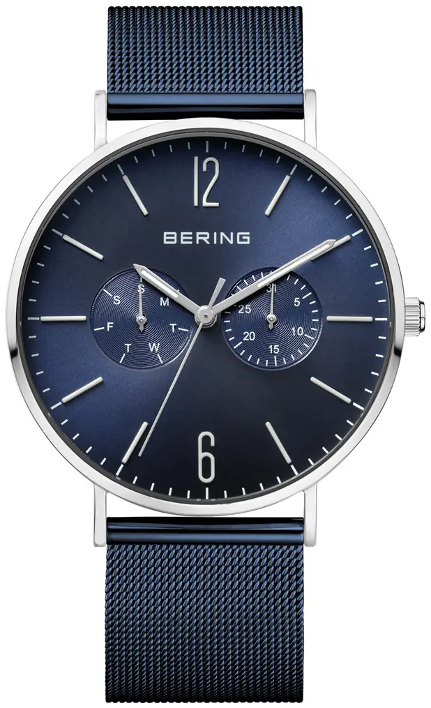 BERING Bering Herreklokke 14240-303 Classic Blå/Stål Ø40 mm