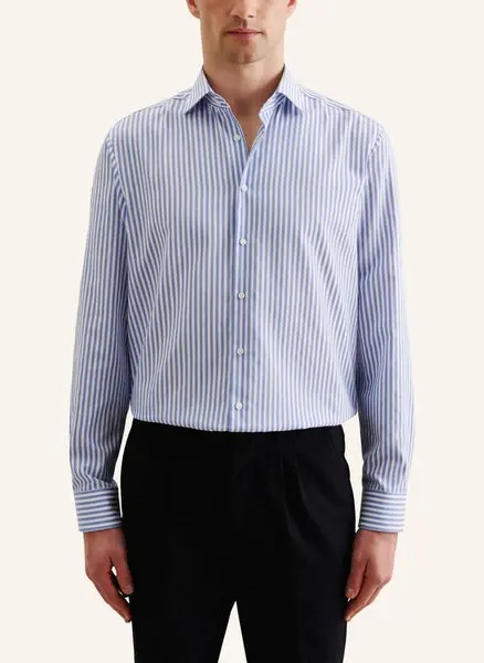 SEIDENSTICKER Seidensticker Striped Regular Fit New Kent Shirt