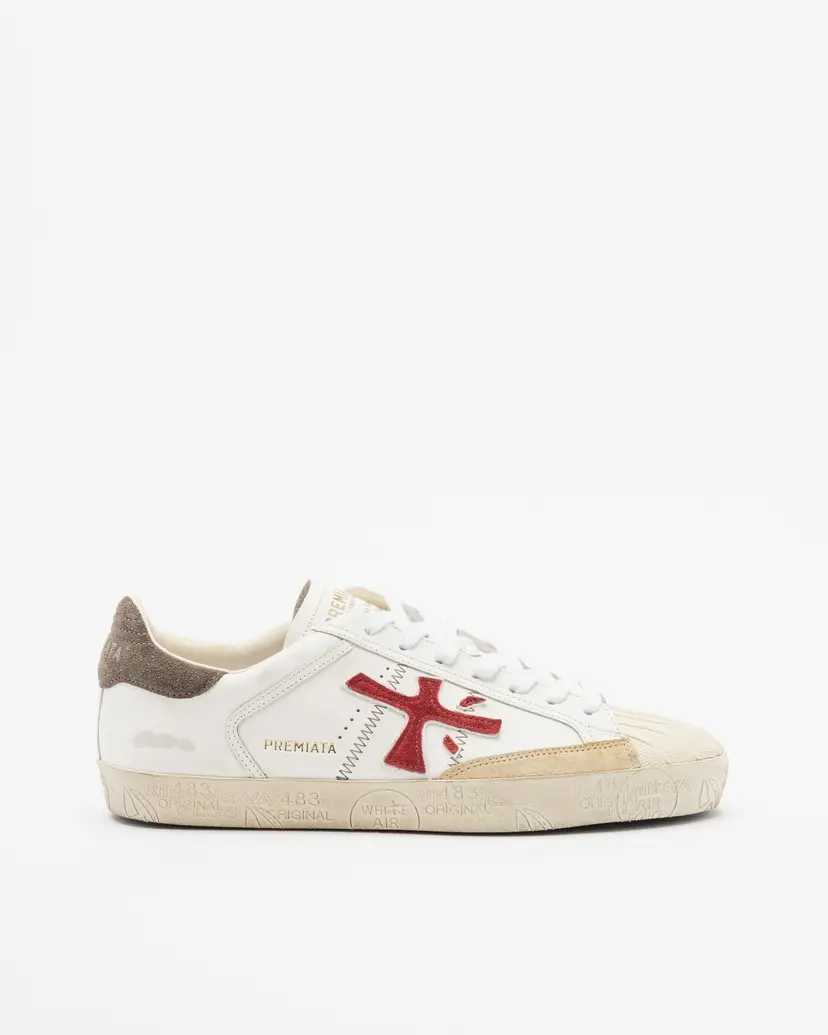 Premiata Sapatilhas brancas Premiata STEVEN8044 Branco