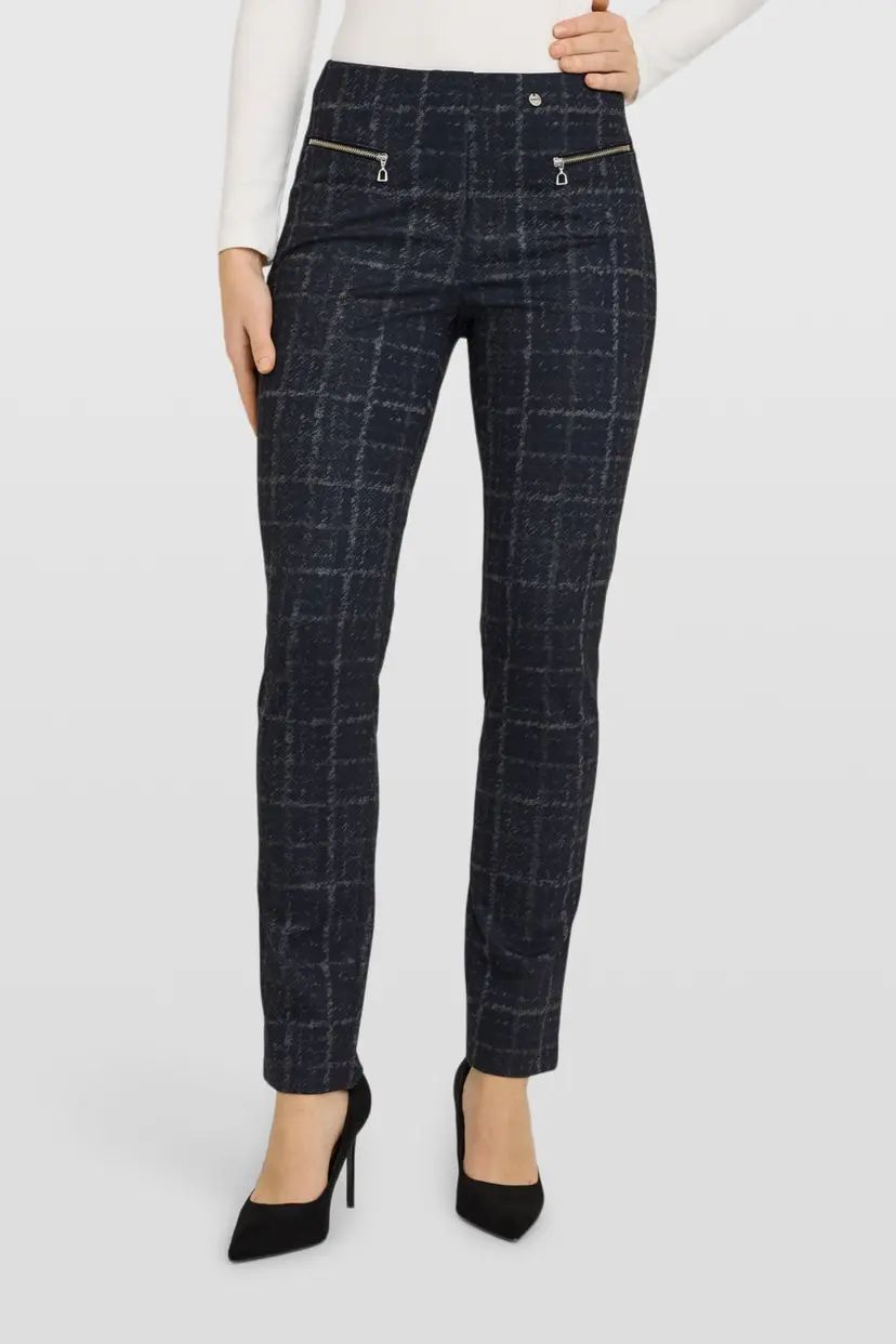 ROBELL MIMI TROUSERS NAVY