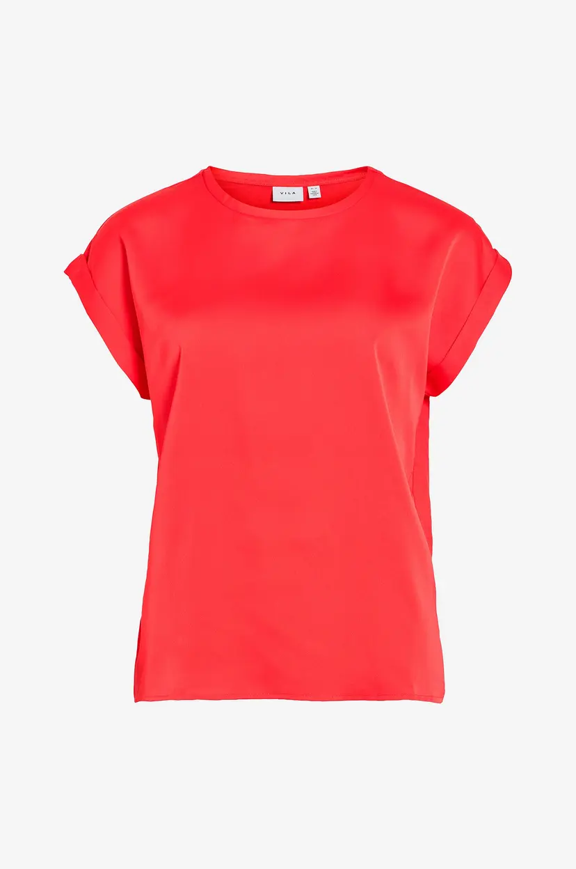Vila Topp viEllette S/s Satin