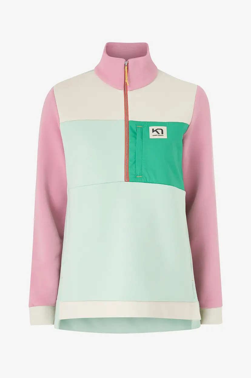 Kari Traa Funksjonstrøye Ruth Midlayer Print - Grønn