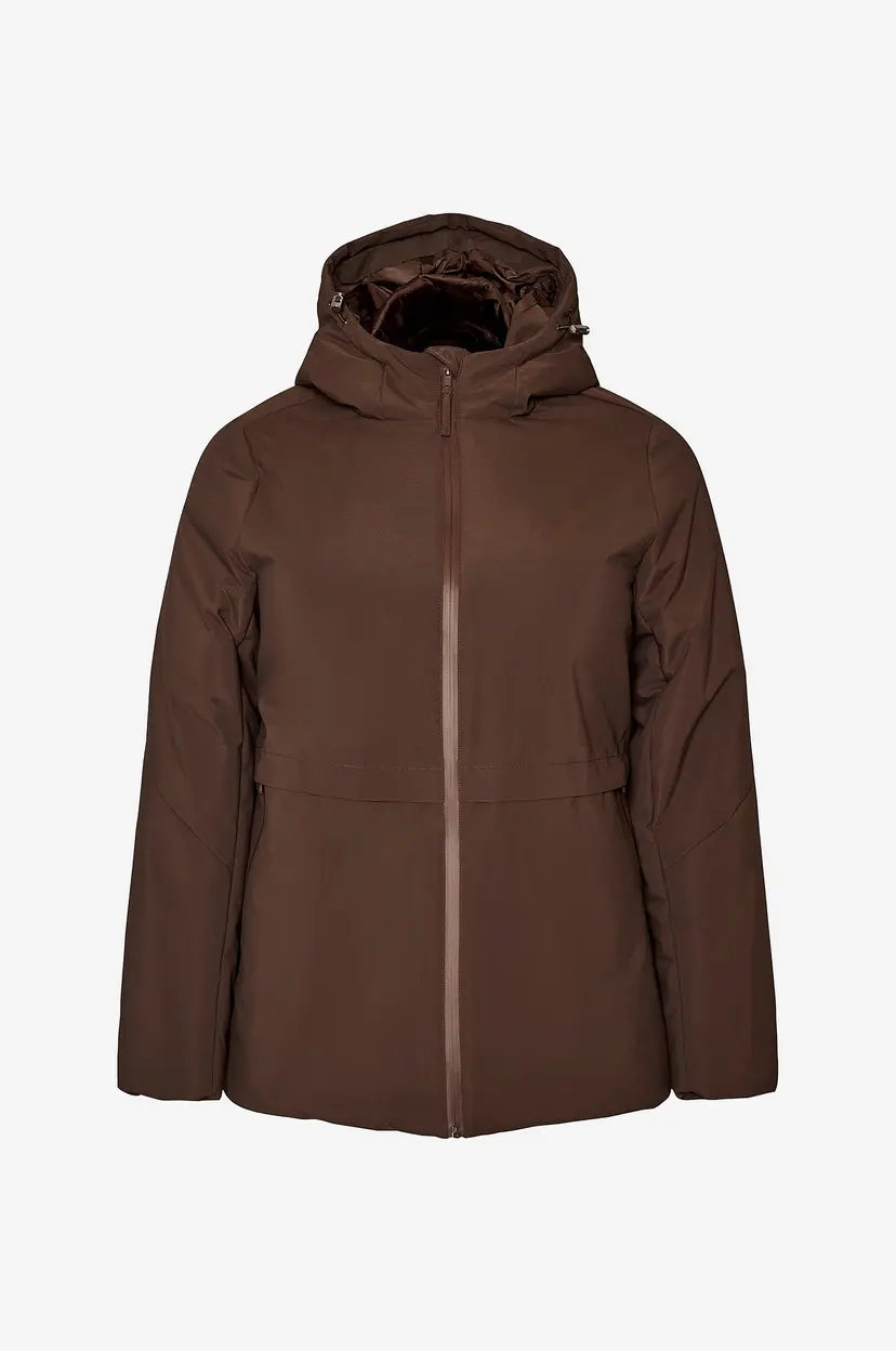 Zizzi Skijakke Cawilla, L/S, Jacket - Brun