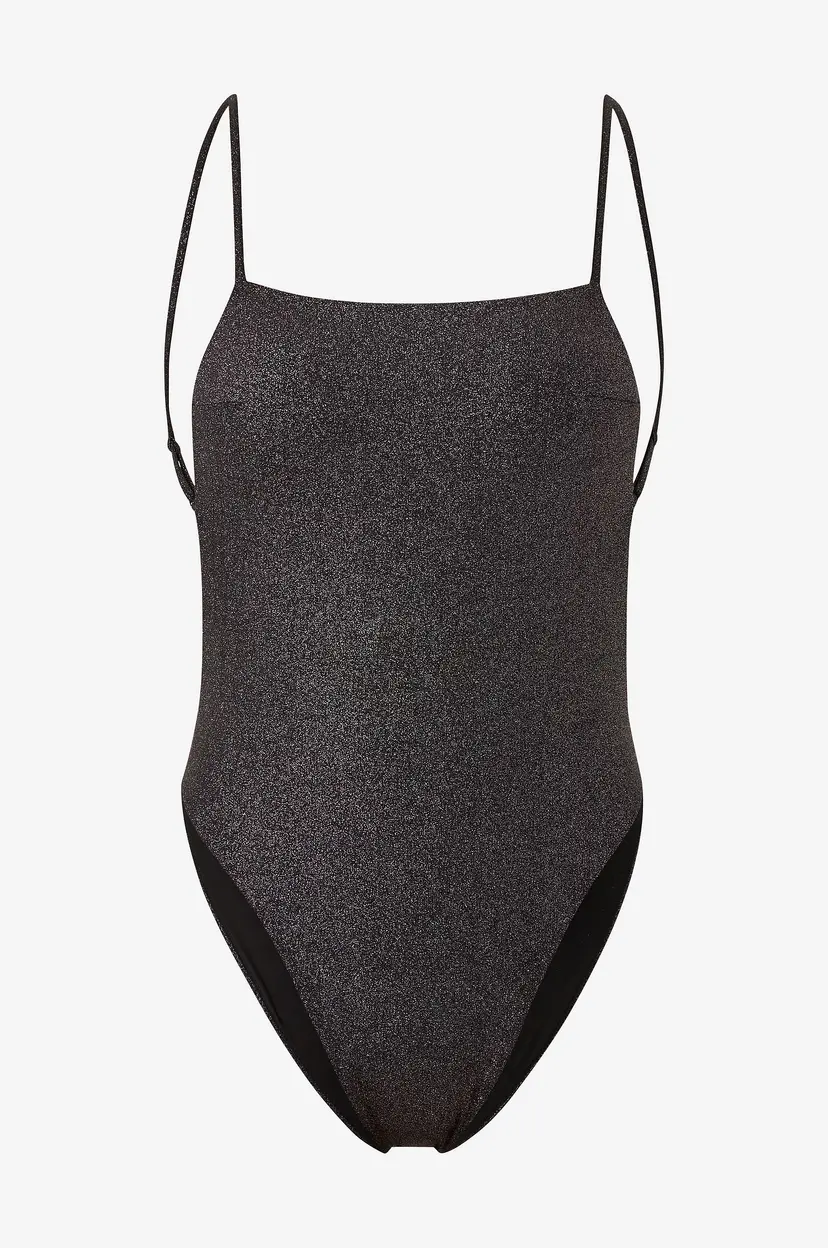 Calvin Klein Underwear Badedrakt One Piece Square Neckline - Svart