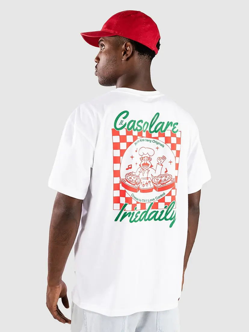 Iriedaily Iriedaily Id X Casolare Dj T-skjorte hvit
