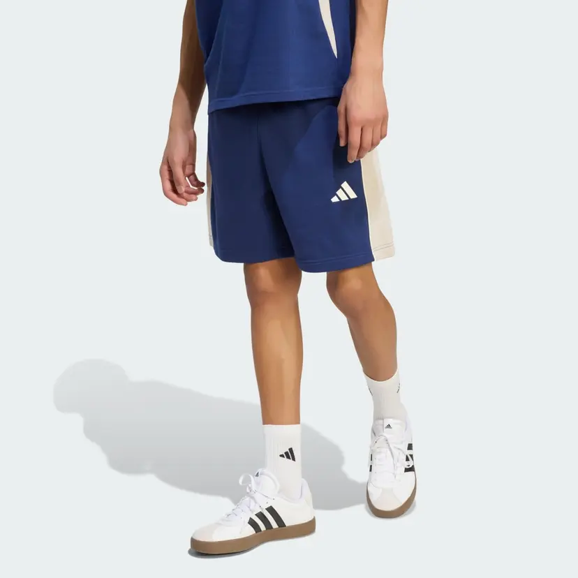 Adidas Seasonal Essentials Colorblock Fleece Shorts