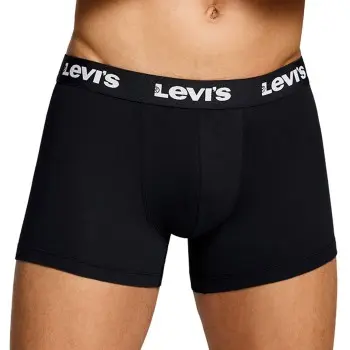 Levi's Levis 2P Repeat Logo Boxer Brief Svart bomull XX-Large Herre