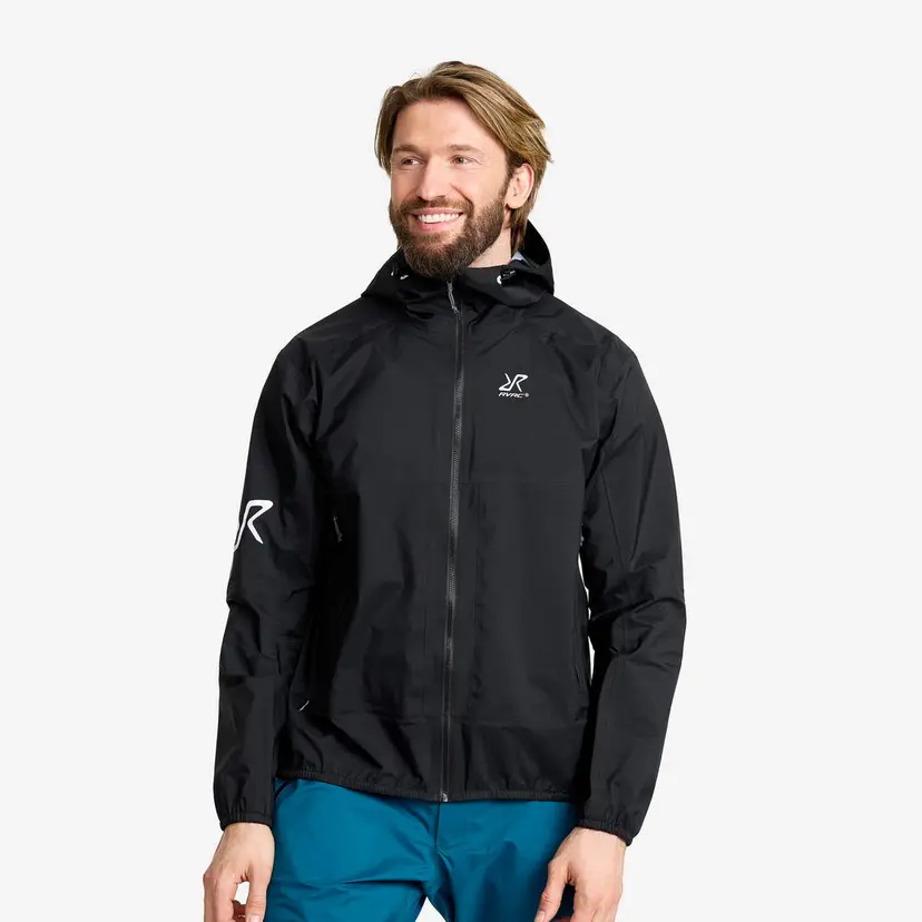 RevolutionRace Arcade 3L Lightweight Jacket Herre Black
