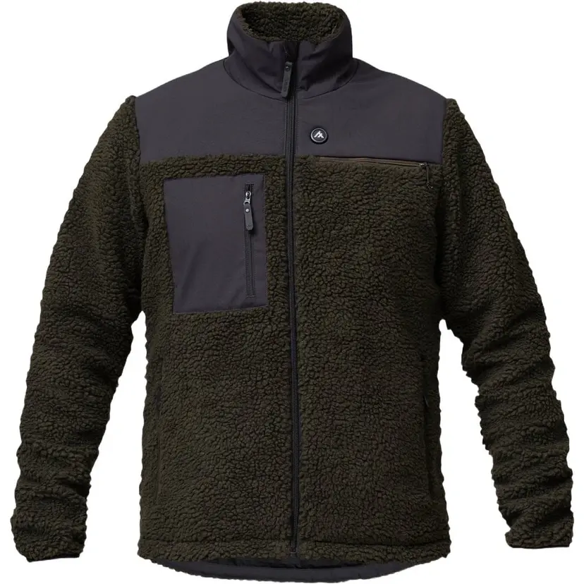 HeatX HeatX Hybrid Pile Jacket Olive/Black