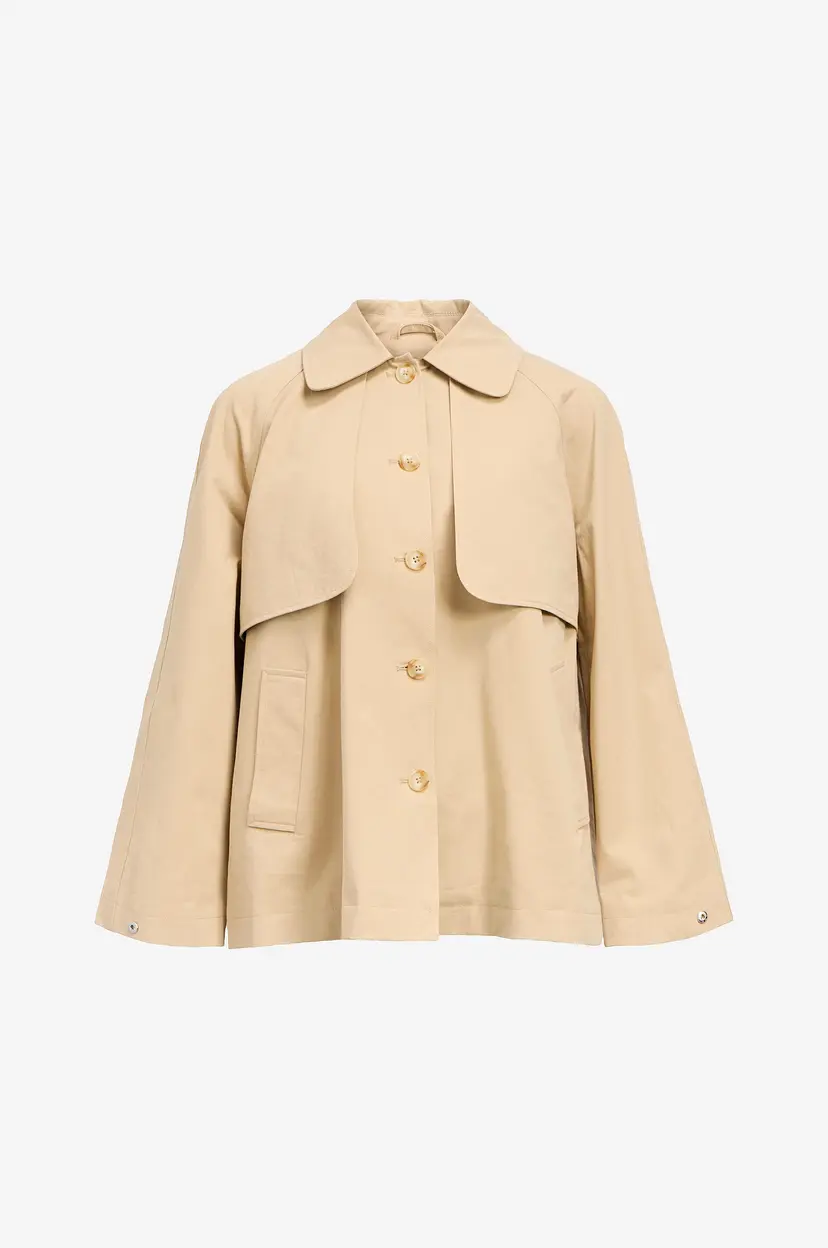 Object Collectors Item Jakke objPaula RE L/S Trench - Beige