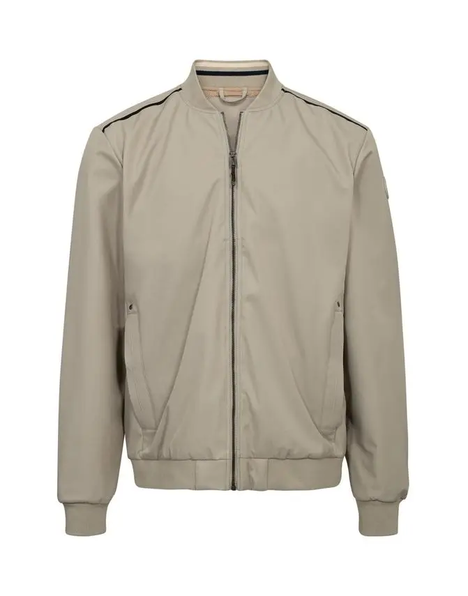Black Blue Mens tech jacket