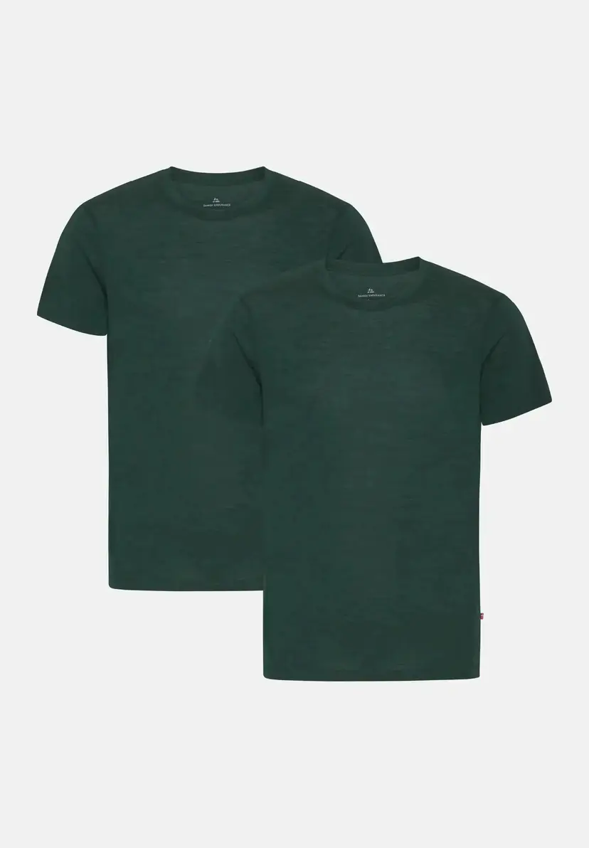 DANISH ENDURANCE DANISH ENDURANCE MERINO T-SHIRT Mørkegrøn M