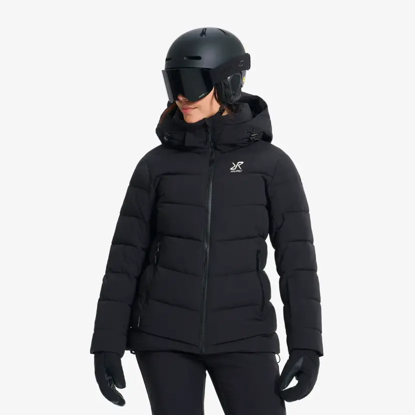 RevolutionRace Glint Insulated Ski Jacket Dame Black