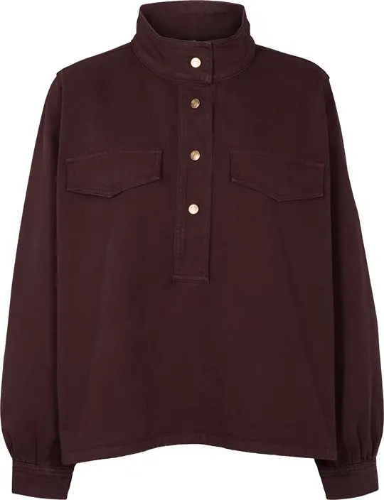 Prepair Prepair - Bianca Blouse - Bordeaux