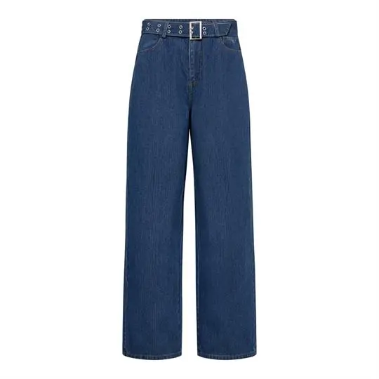 Co Couture Co' Couture - Kimmy Belt Jeans - Dark Denim