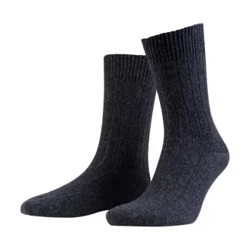 Amanda Christensen Amanda Christensen Strømper Supreme Wool Sock Antracit Str 47/50