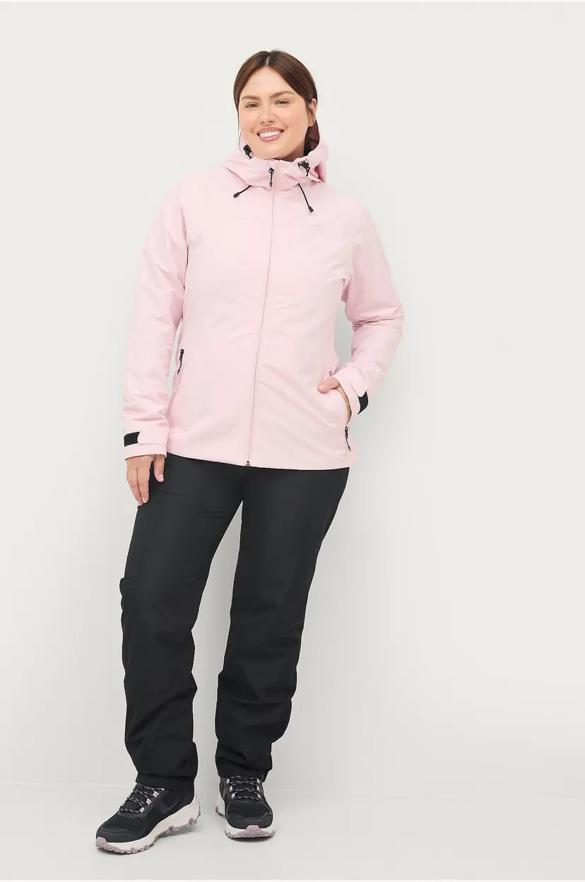 Áhkká Skalljakke Shell Jacket W - Rosa