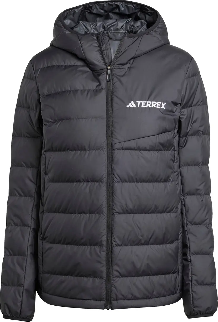 Adidas Adidas Women's Multi Light Down Hooded Jacket Black