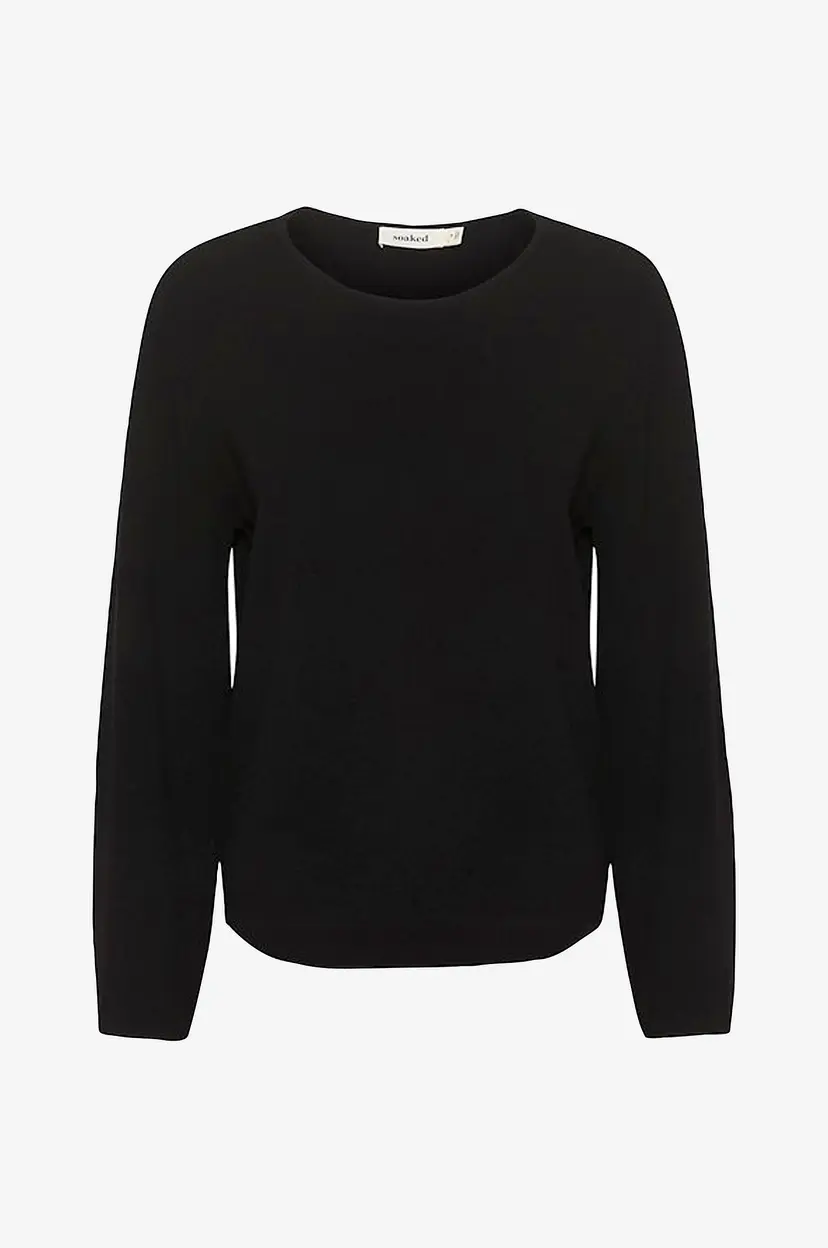 Soaked In Luxury Topp slIndianna Pullover LS - Svart