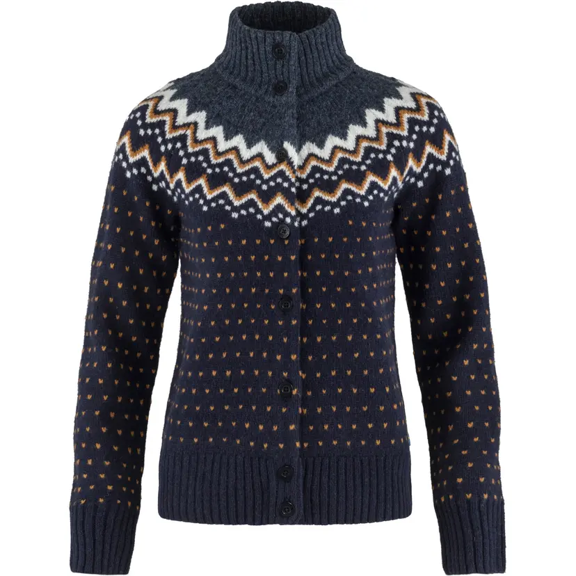 Fjällräven Fjällräven Women's Övik Knit Cardigan Dark Navy