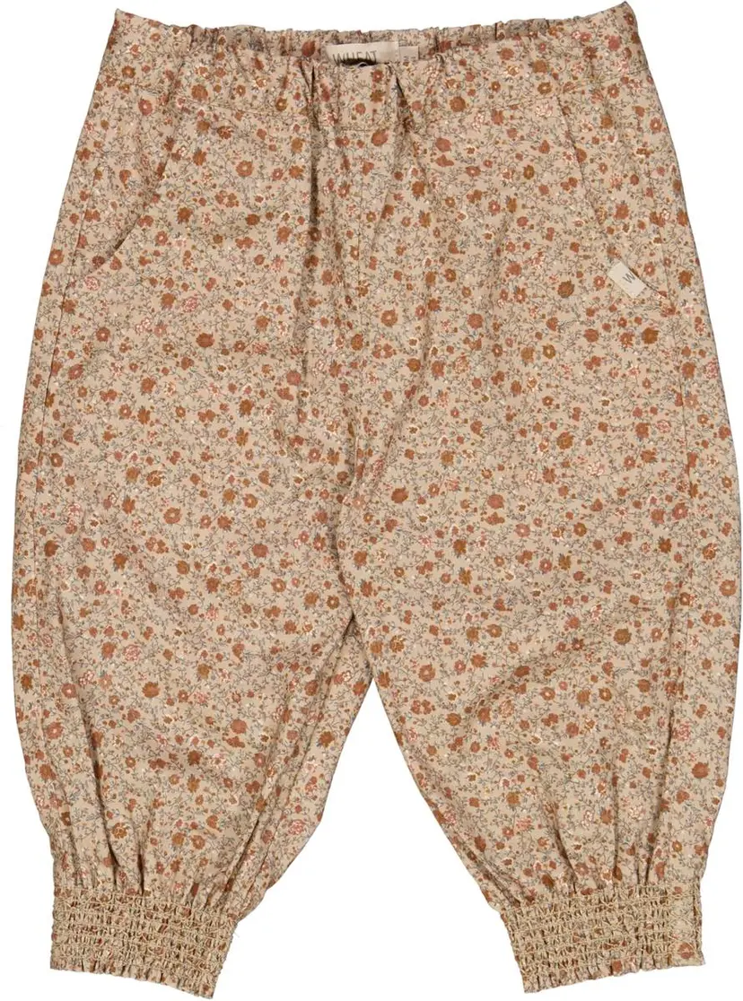 Wheat Wheat Trousers Sara Rose Tangled Flowers Baby (74 / 9 mnd)