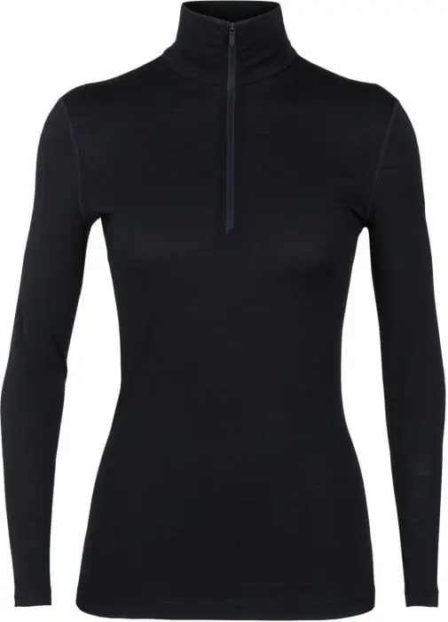 Icebreaker Icebreaker W's 200 Oasis LS Half Zip Black