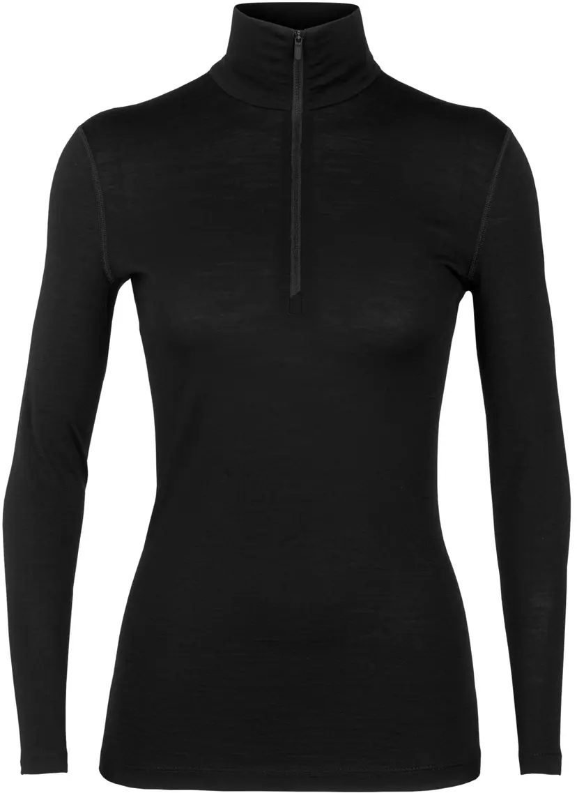 Icebreaker Icebreaker W's 200 Oasis LS Half Zip Black