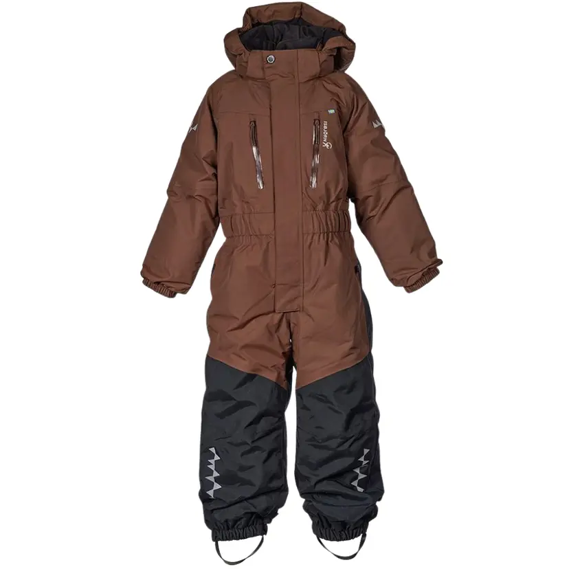 Isbjörn Isbjörn Penguin Snowsuit Kids Chocolate