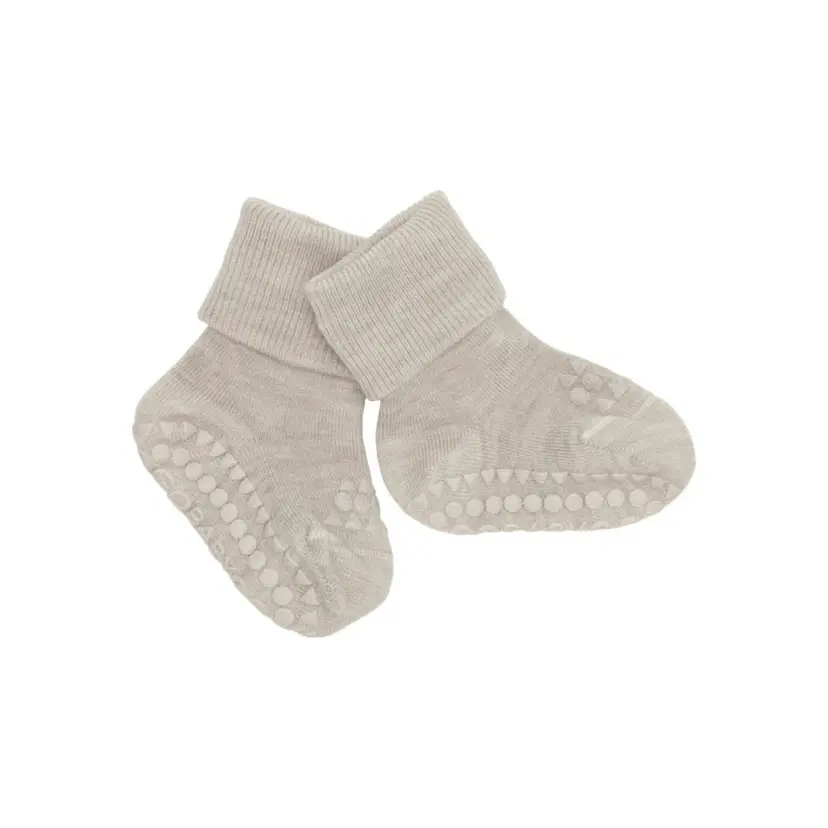 GoBabyGo GoBabyGo - Ullsokker Merino Antiskli Sand